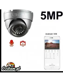 Kamera IP 5MP PoE HI3516 SONY IMX535 do Rejestratora IP