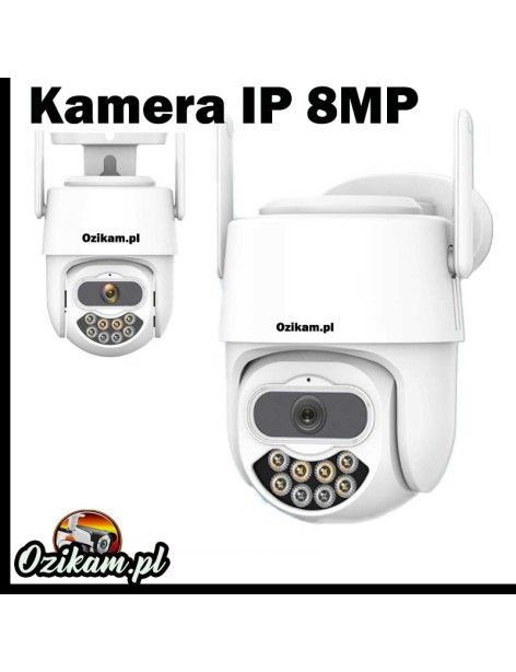 Kamera IP 4k  tryb nocny