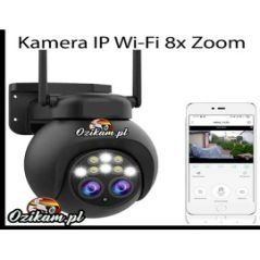 kamera IP wifi obrotowa zoom 8x