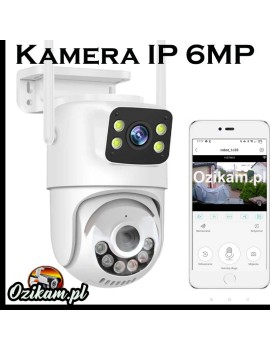 kamera z podwójnym obiektywem 6MP