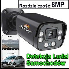 Kamera 8MP detekcja pojazdów