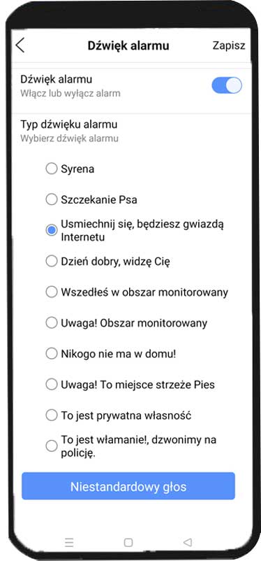 komunikaty głosowe po polsku