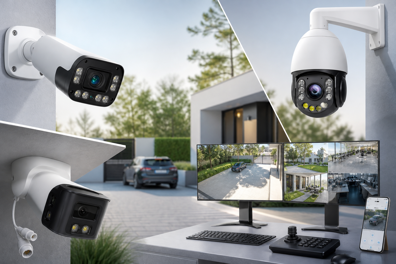 Kamera IP z zoomem optycznym – kiedy naprawdę potrzebujesz zoomu, a kiedy wystarczy stały obiektyw?