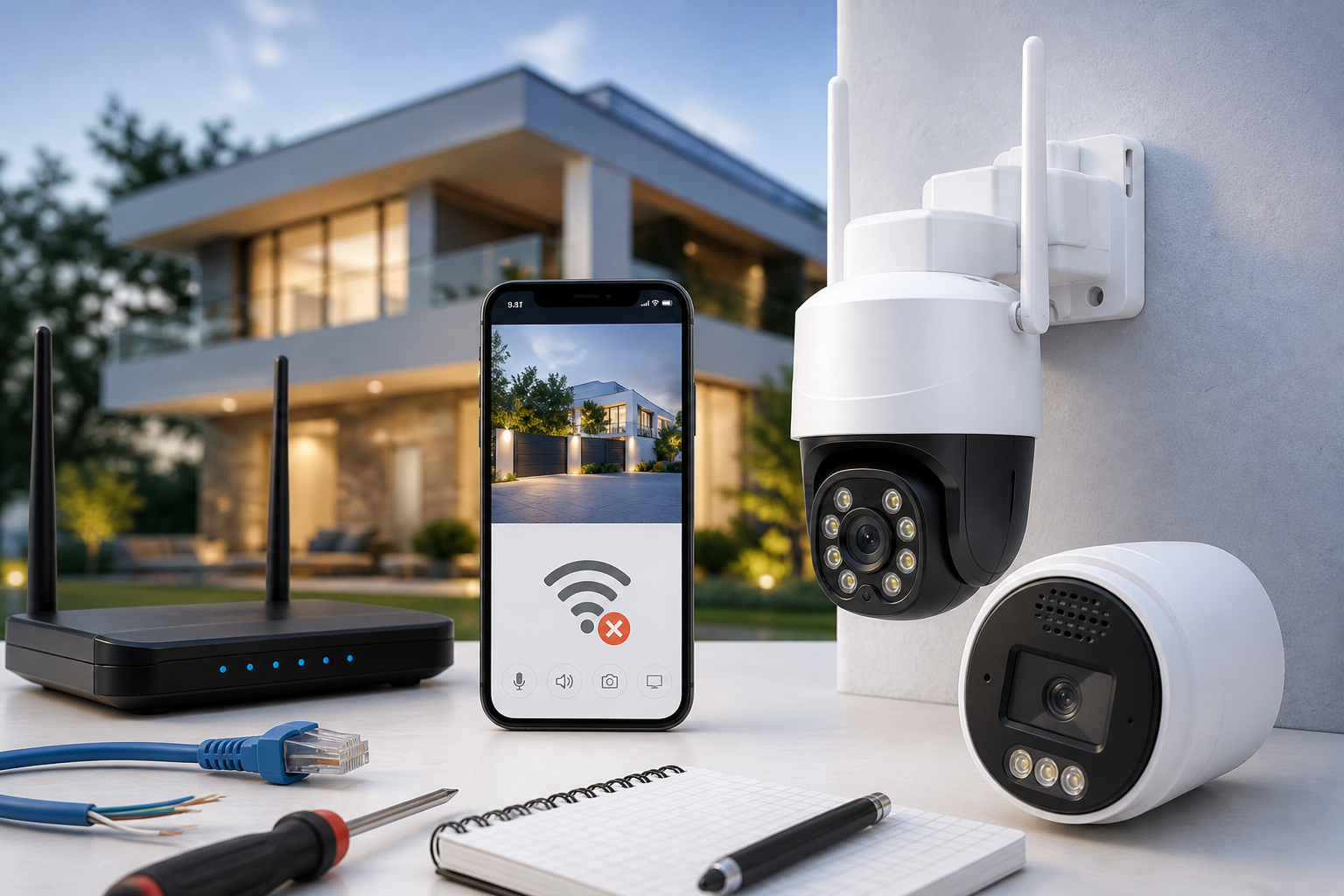 Kamera IP nie łączy się z WiFi? Najczęstsze przyczyny i sposoby rozwiązania