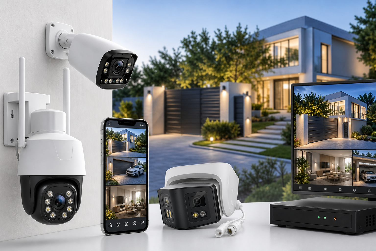 Kamera IP do monitoringu domu – jak dobrać rozdzielczość i kąt widzenia?