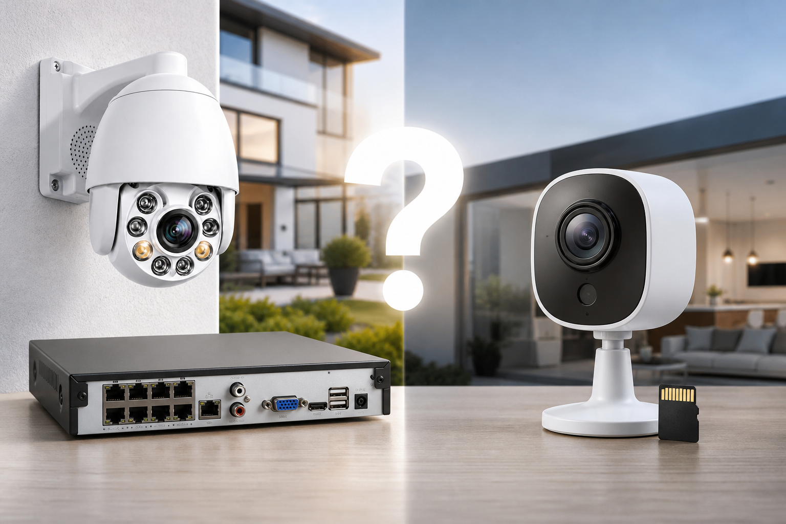 Rejestrator IP czy kamera z kartą microSD – co wybrać do monitoringu?