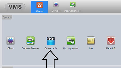 Odtwarzanie plików w vms