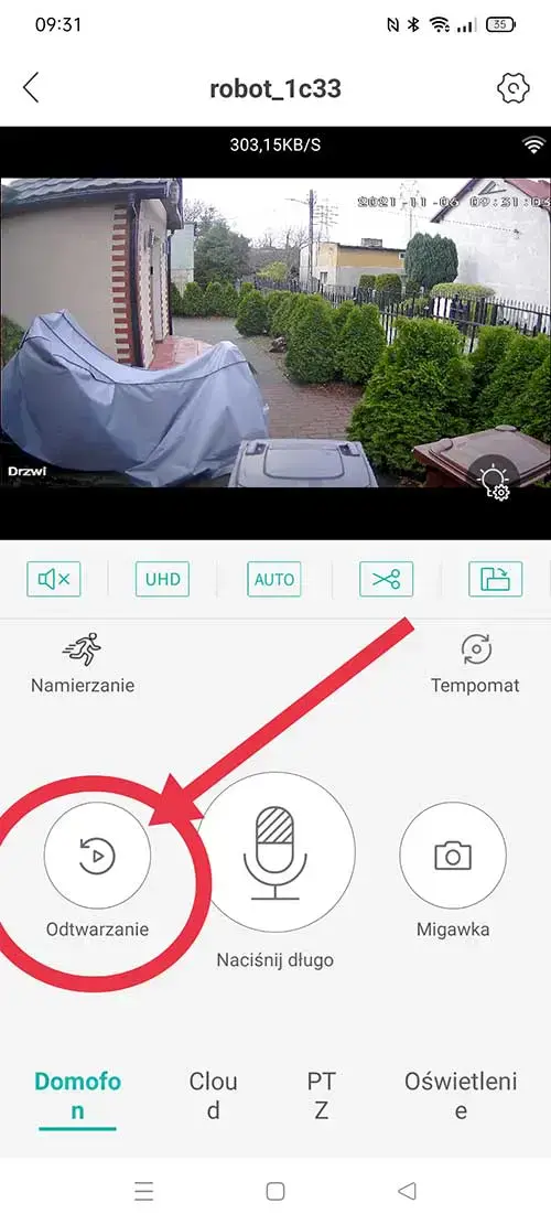 Odtwarzanie plików z kartn