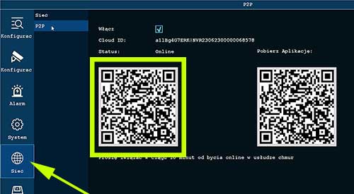 Skanowanie kodu qr