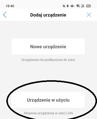Połączenie kamery ip po kablu