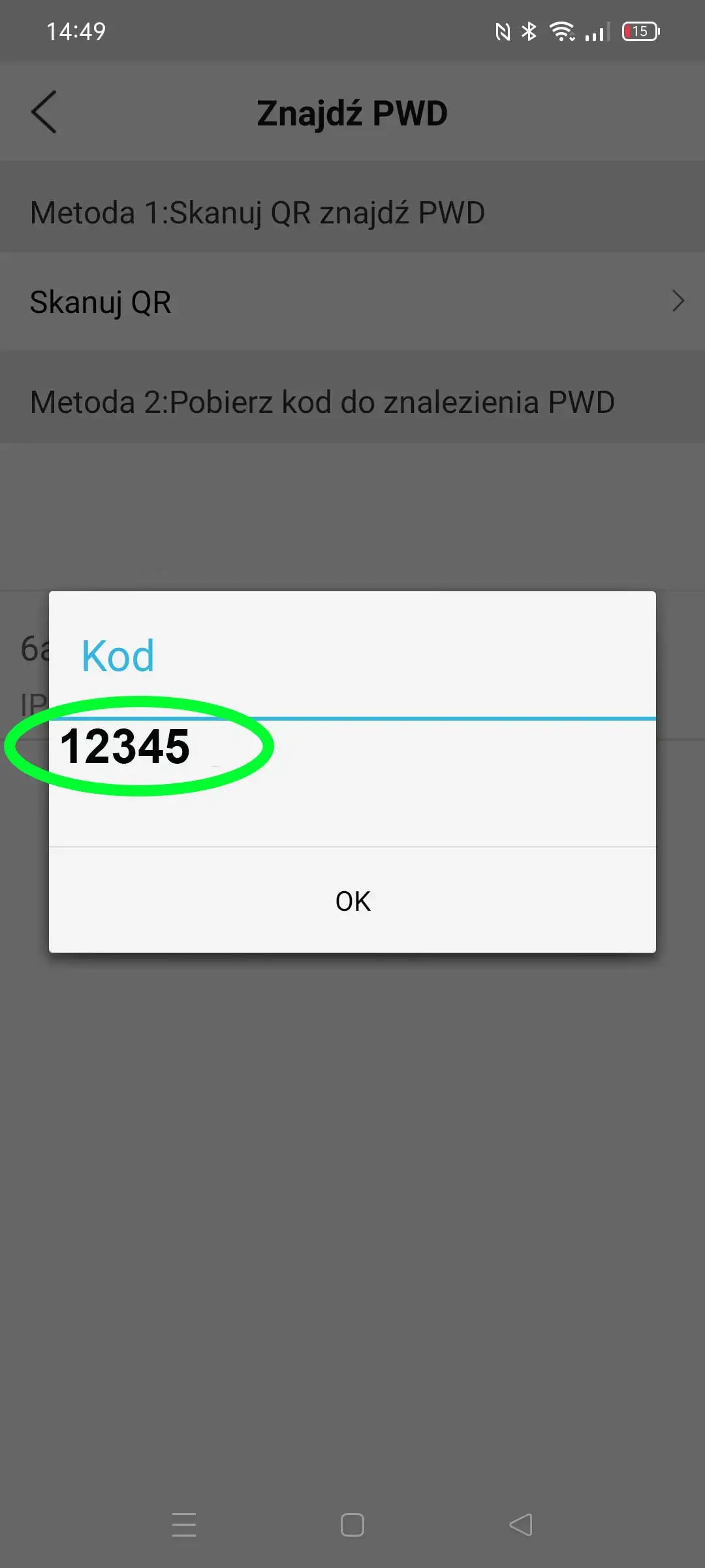 kod do restartu hasla