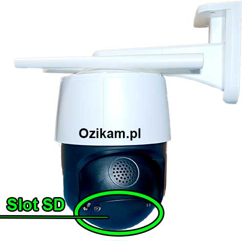Instalacja karty do kamery ICsee