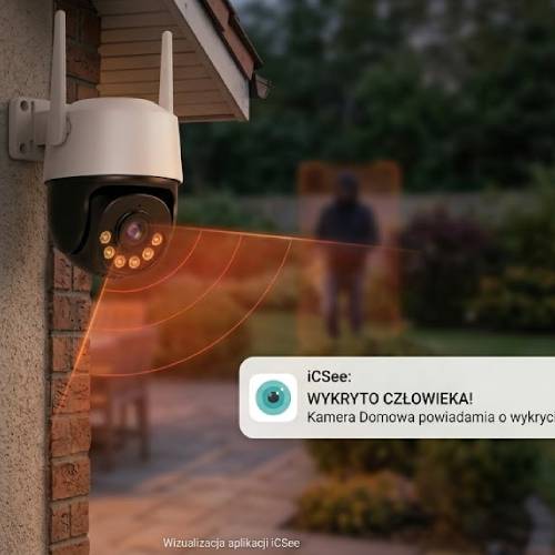 Inteligentne wykrywanie ludzi w kamerze IP
