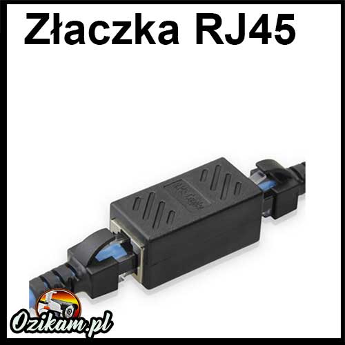 Adapter RJ45 złączka do przedłużenia kabla LAN i skrętki Ethernet