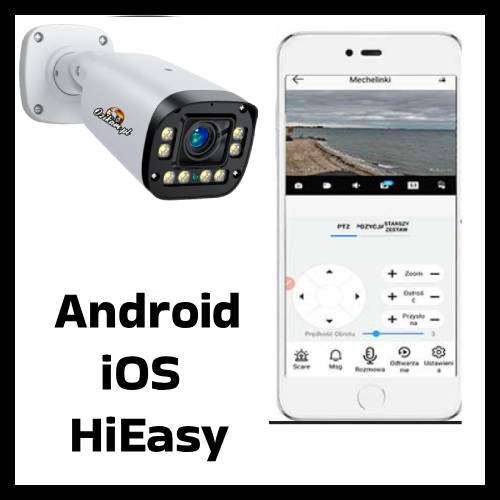 Zdalny dostęp do kamery na smartfonie HiEasy EasyVMS
