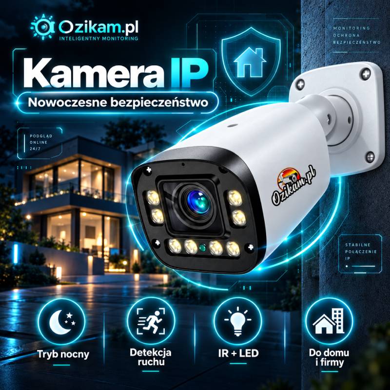Kamera IP 8MP IMX415 - Optyczny Zoom4x