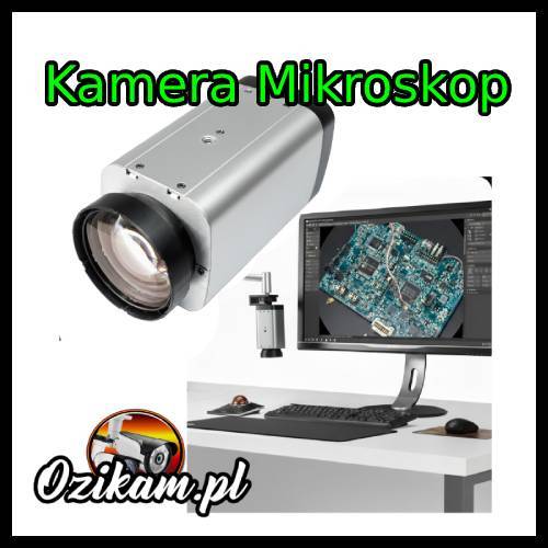 Kamera IP 8MP 4K do mikroskopu z zoomem 300x i autofokusem SONY IMX415