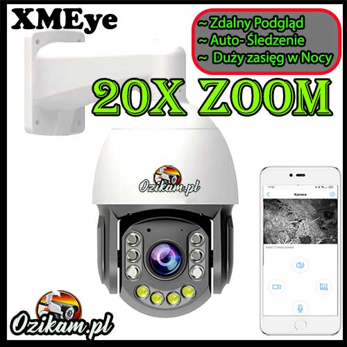 Kamera IP Ozikam-XMC-26 5MP z 20x zoomem optycznym, obrotowa, do montażu na zewnątrz